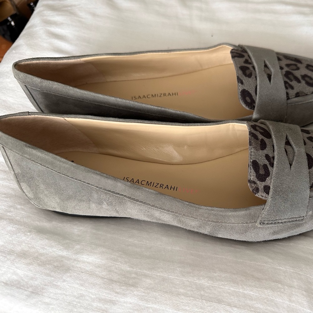 Never used Isaac Mizrahi flats with leopard print.  I bought but never wore.